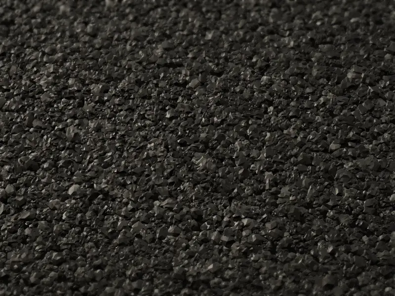 Black marble texture paint on a finished wall, close-up