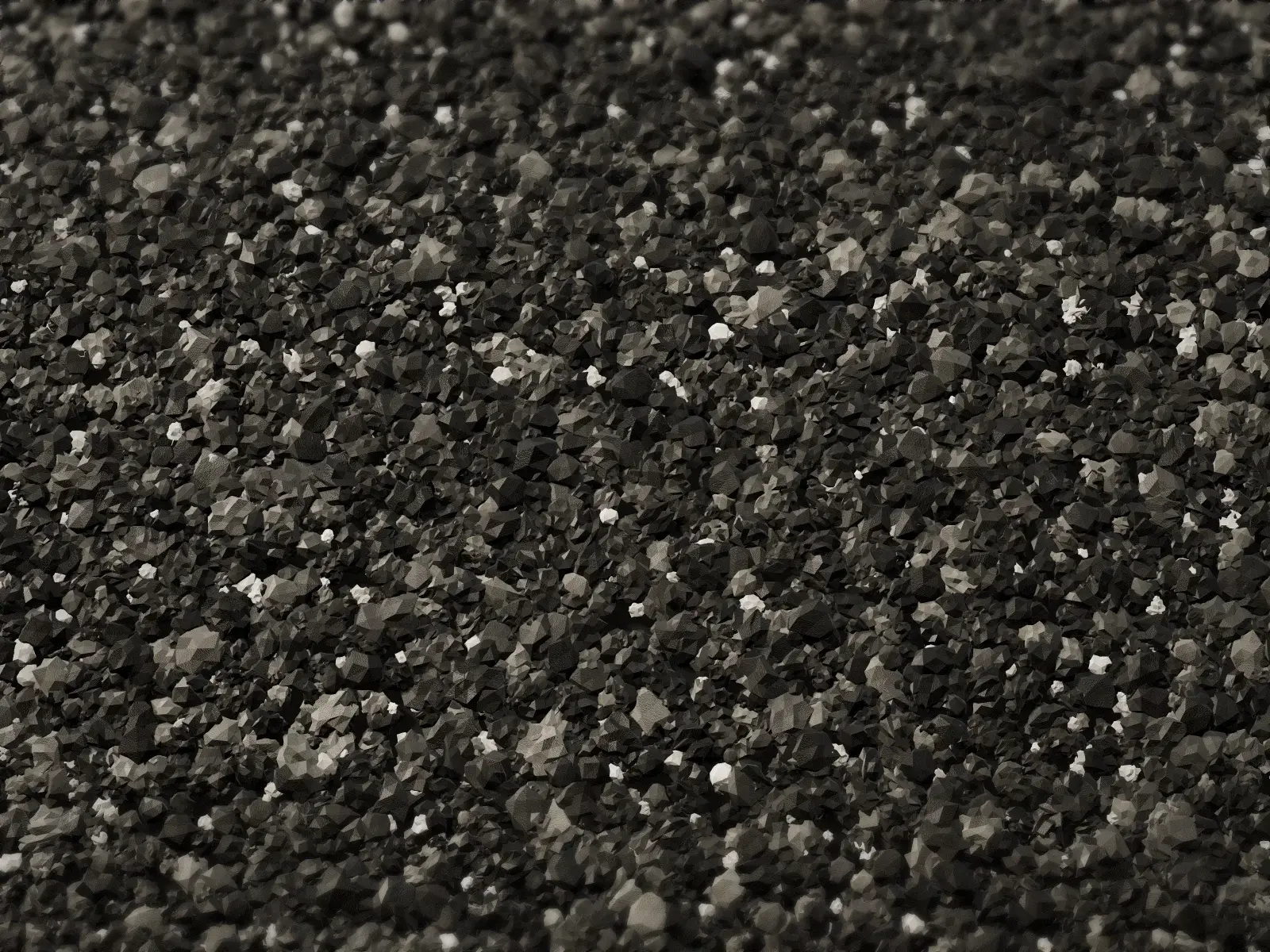 Salt & Pepper marble texture paint on a finished wall, close-up