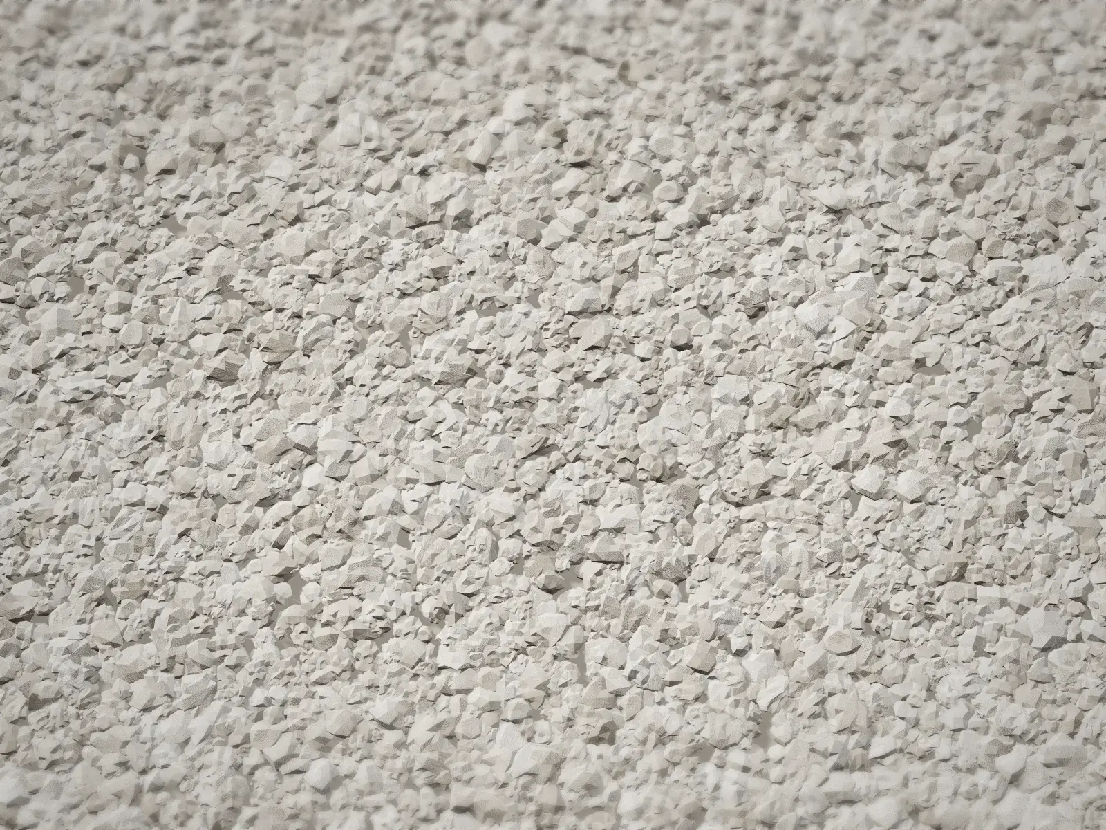 White marble texture paint on a finished wall, close-up